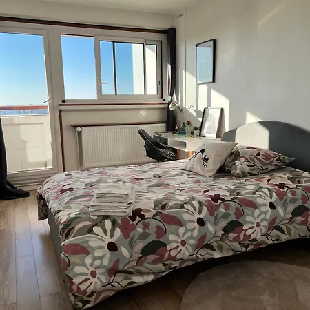 Privee Dans Femmes Uniquement Vue Tour Eiffel Et Piscine Homestay Paris
