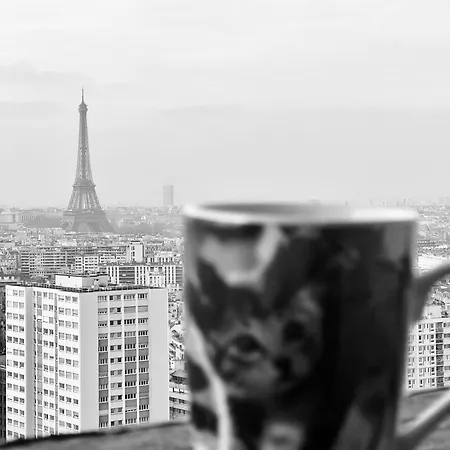 Privée Dans Vue Imprenable Sur La Tour Eiffel Alloggio in famiglia *