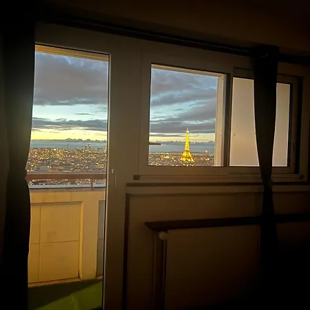 Alloggio in famiglia Privée Dans Vue Imprenable Sur La Tour Eiffel *